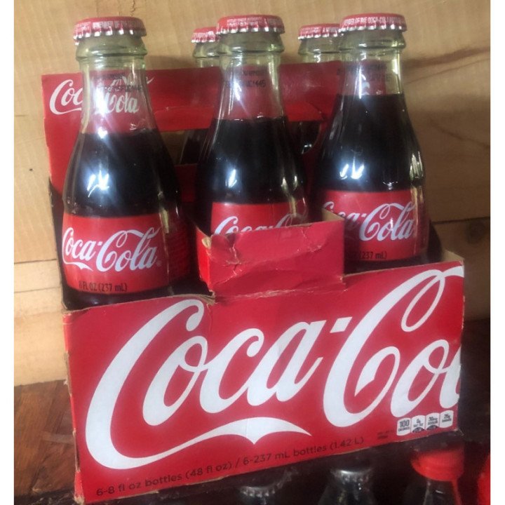 Canasta Coca-Cola 237 ML Six Pack - Usa 2010