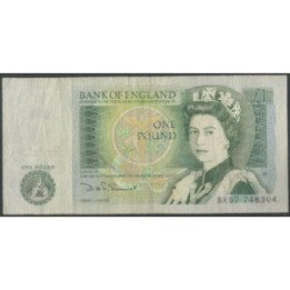 Inglaterra 1 Pound ND1981-4 P377b