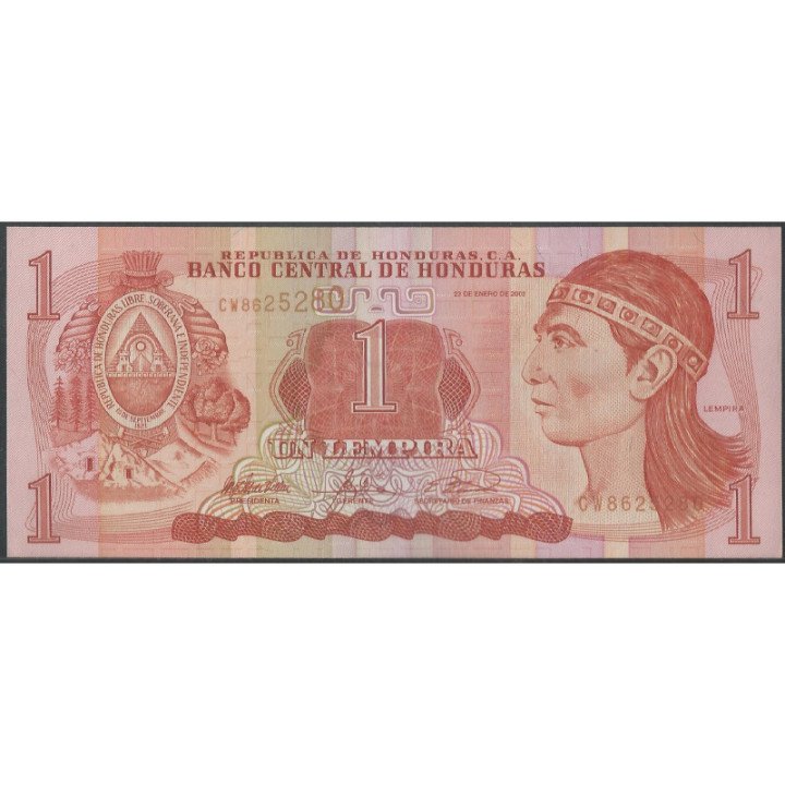 Honduras 1 Lempira 23 Ene 2003 P84c