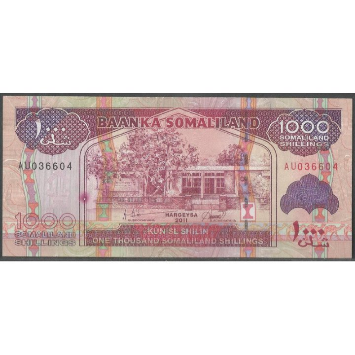 Somaliland 1.000 Shillings 2011 P20a