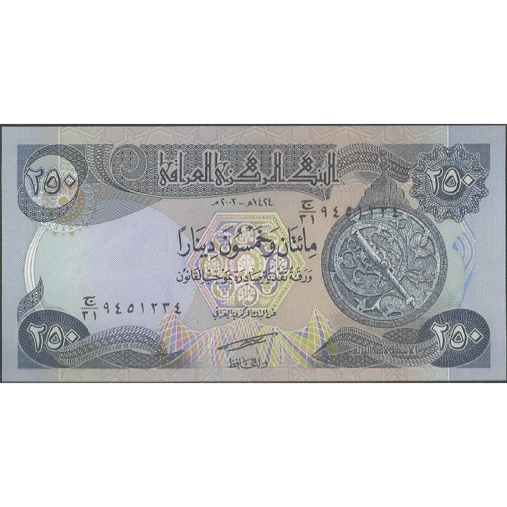Iraq 250 Dinares 2003 P91a