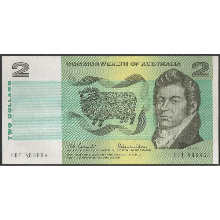 Australia 2 Dollars ND1966 P38a