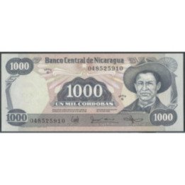 Nicaragua 1.000 Cordobas 1985 P145