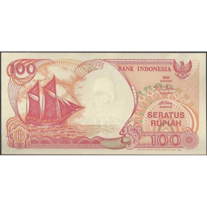 Indonesia 100 Rupias 1992 (1999) P127g