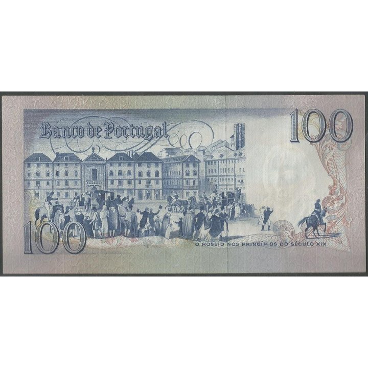 Portugal 100 Escudos 2 Sep 1980 P178a reverso
