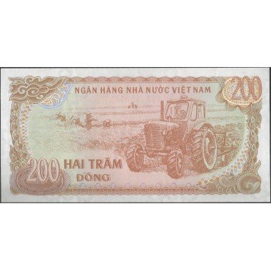 Vietnam, 200 Dong  1987 P100a