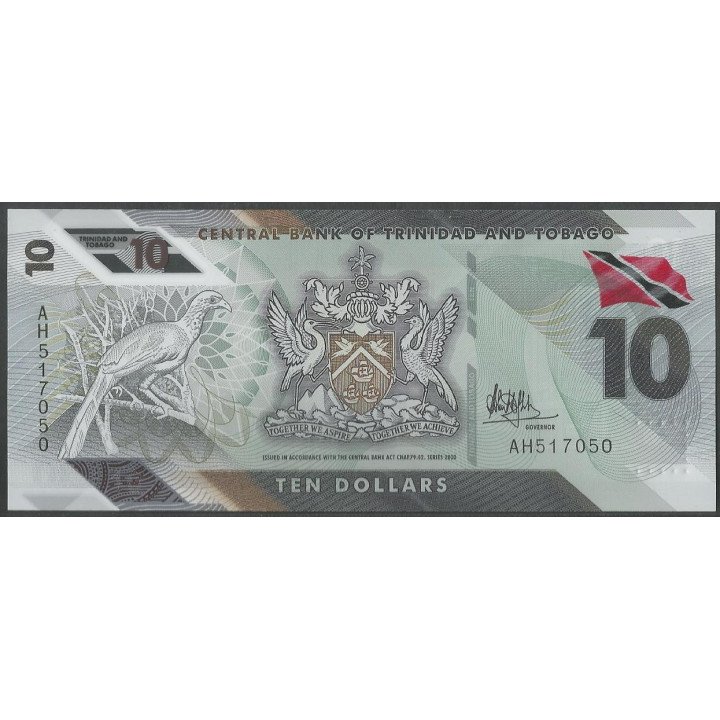 Trinidad y Tobago 10 Dollars 2020 P62