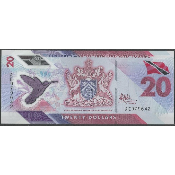 Trinidad y Tobago 20 Dollars 2020 P63