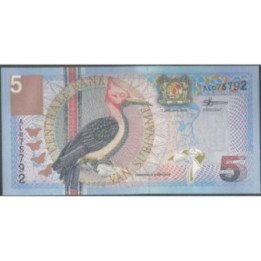 Suriname 5 Gulden 1 Ene 2000 P146
