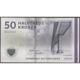 Dinamarca 50 Kroner 2009 P65a