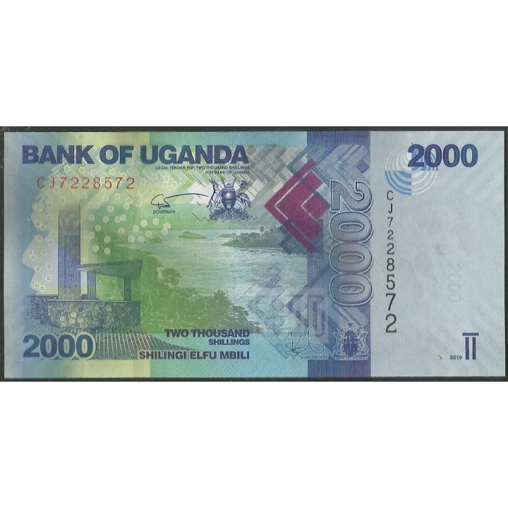 Uganda 2.000 Shillings 2019 P50e