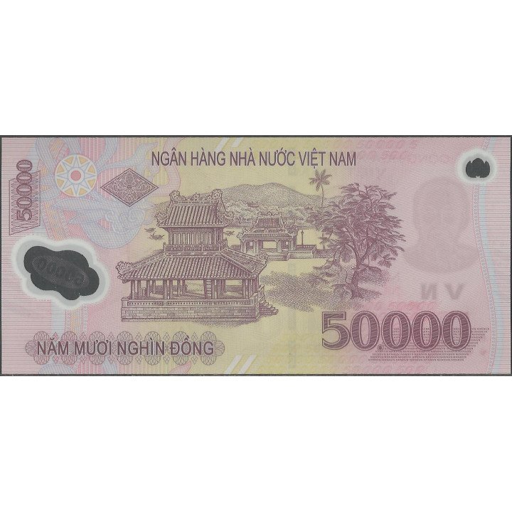 Vietnam 50.000 Dong 2014 P121j reverso