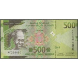 Guinea 500 Francs 2018 P52