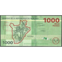 Burundi, 1.000 Francs 18 Oct 2023 P51c