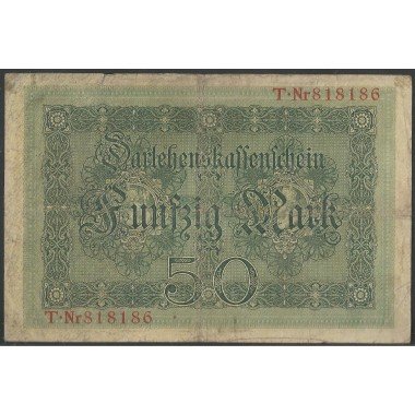 Alemania, 50 Mark 5 Ago 1914 P49a