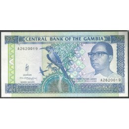 Gambia 25 Dalasis ND1991-95 P14