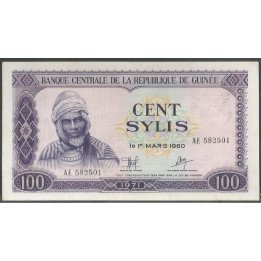 Guinea 100 Sylis 1971 P19