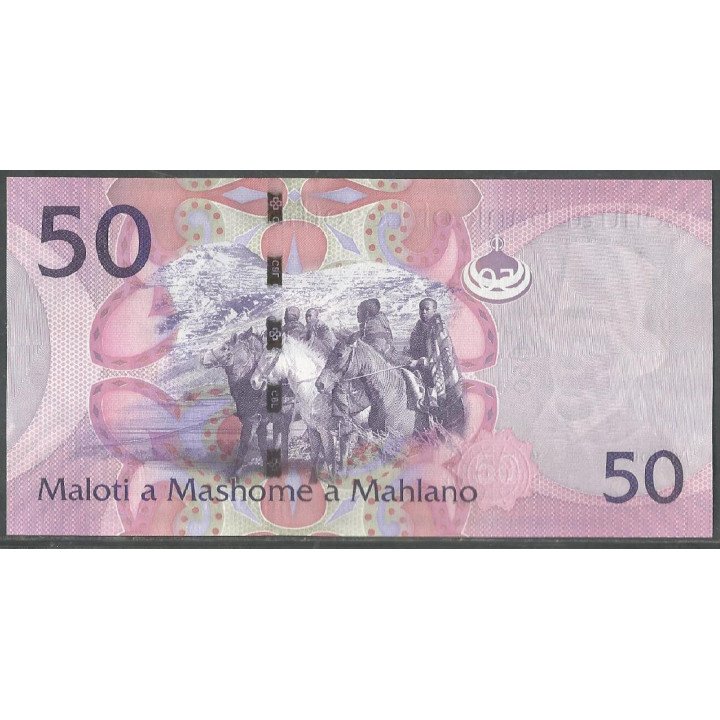 Lesotho, 50 Maloti 2013 P23b