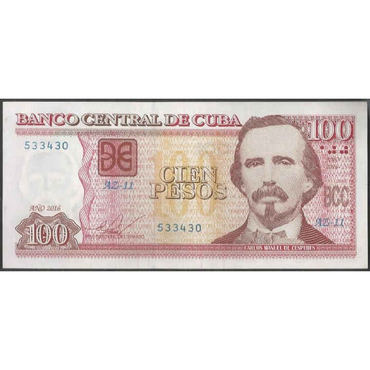 Cuba 100 Pesos 2016 P129h