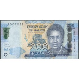 Malawi, 200 Kwacha 1 Ene 2024 P65Ag