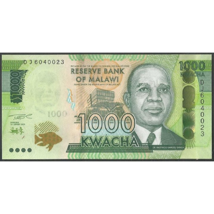 Malawi, 1.000 Kwacha 1 Ene 2024 P67g