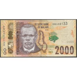Malawi, 2.000 Kwacha 1 Ene 2024 P70c