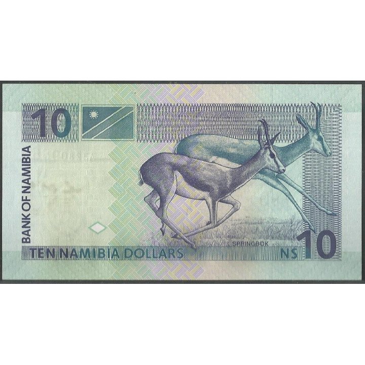 Namibia, 10 Dollars nd1996 P4b
