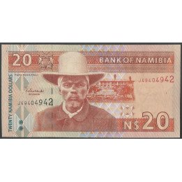 Namibia, 20 Dollars nd2002 P6b