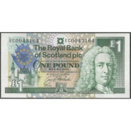 Escosia 1 Pound 8 Dic 1992 P356a