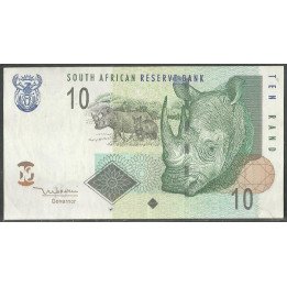 Sur Africa, 10 Rand ND2005 P128a