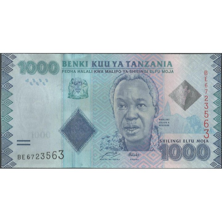 Tanzania, 1.000 Shillings 2010 P41a
