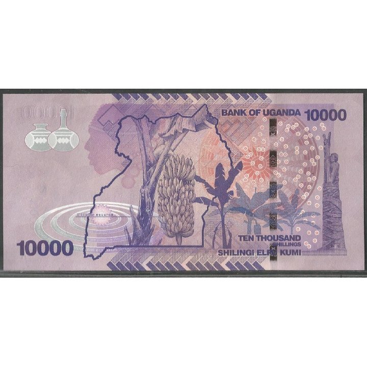 Uganda, 10.000 Shillings 2019 P52f