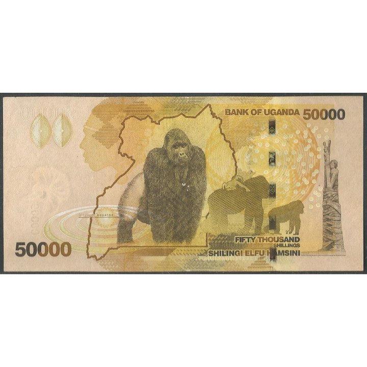 Uganda, 50.000 Shillings 2010 P54a
