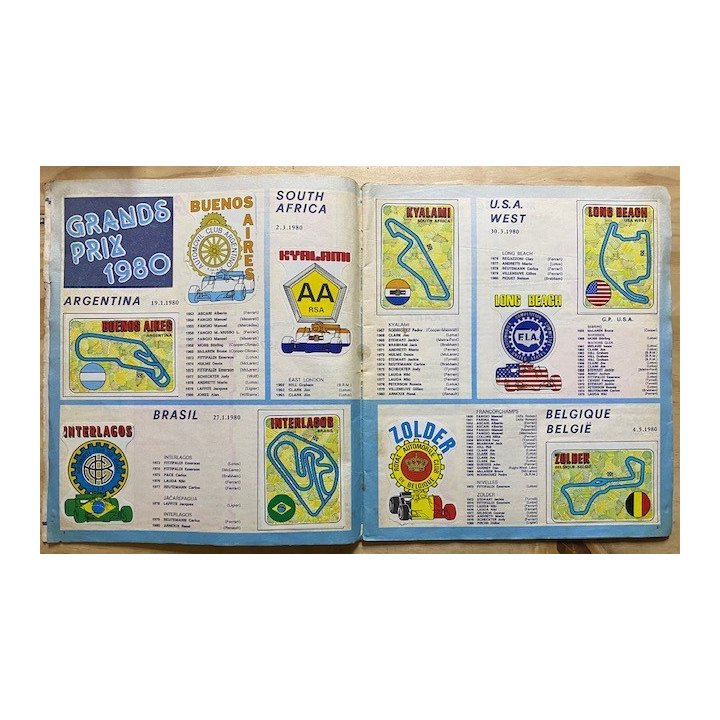 Grand Prix F1-Panini reverso