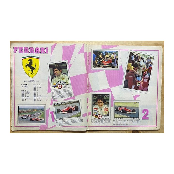Grand Prix F1-Panini reverso