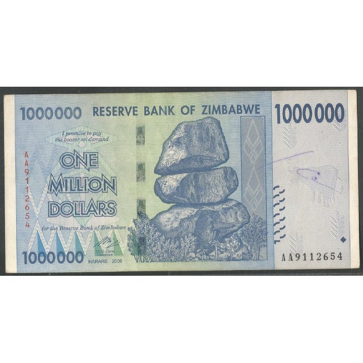Zimbabwe, 1.000.000 Dollars 2008 P77