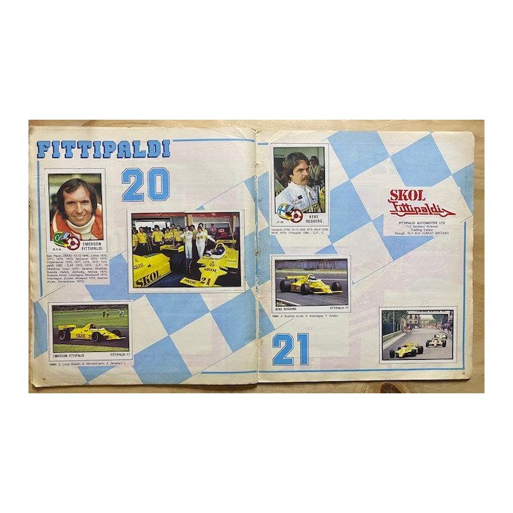 Grand Prix F1-Panini reverso