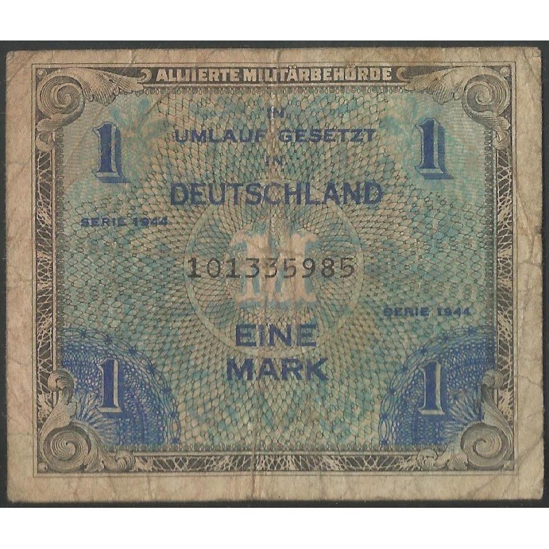 Alemania, 1 Mark 1944 P192b