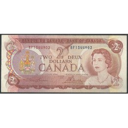 Canada, 2 Dollars 1974 P86a