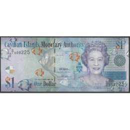 Islas Cayman, 1 Dollar 2010 D/1 P38a