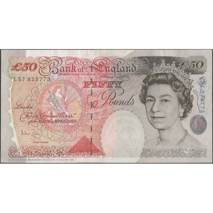 Inglaterra, 50 Pounds 1994 (2006) P388c