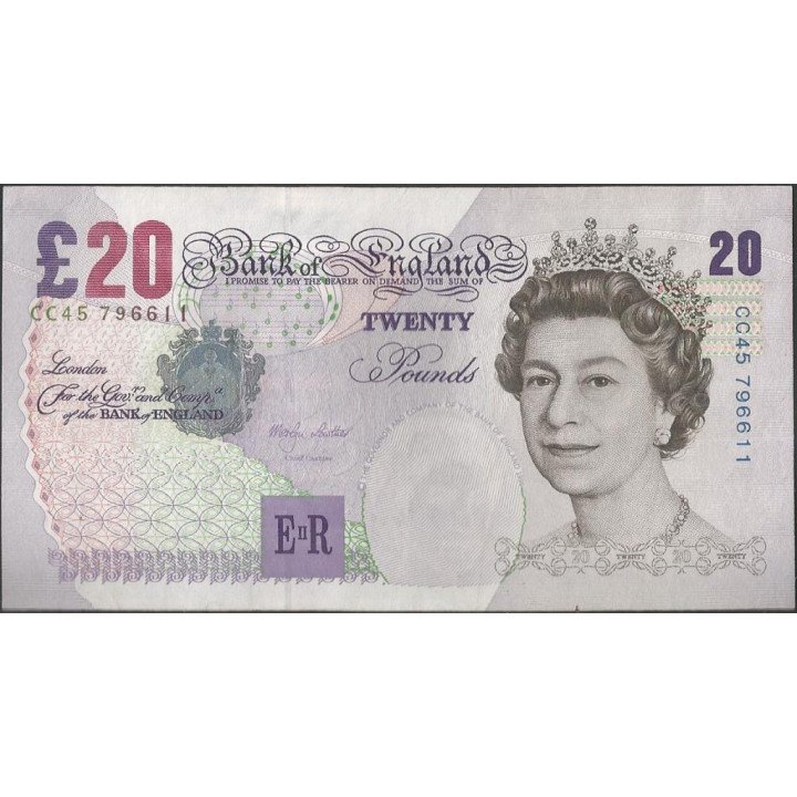 Inglaterra, 20 Pounds ND1999-03 P390a