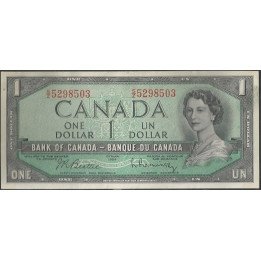 Canada, 1 Dollar 1954 (1961-72) P75b