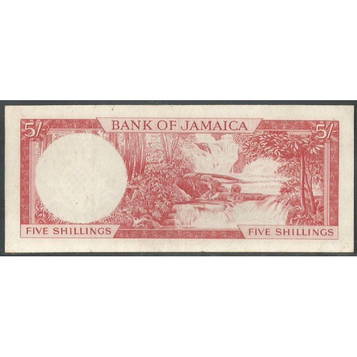 Jamaica, 5 Shillings L1960 (64) P51Ac