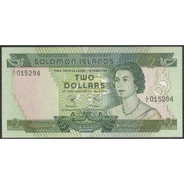 Islas Solomon, 2 Dollars ND1977 A/2 P5a