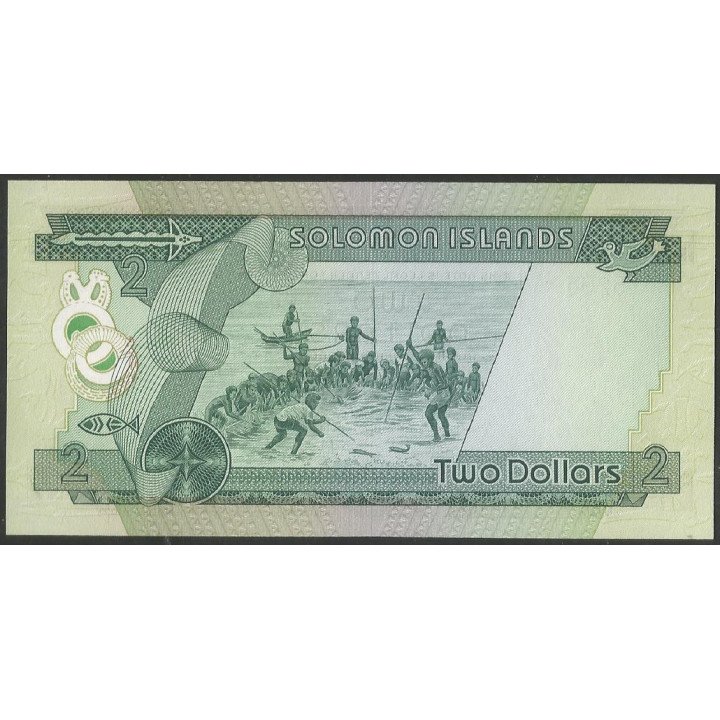 Islas Solomon, 2 Dollars ND1977 A/2 P5a