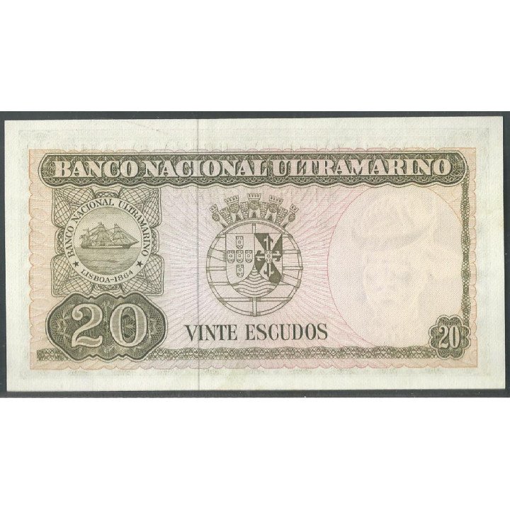 Timor, 25 Escudos 24 Oct 1967 P26a5
