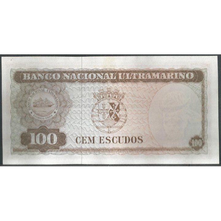 Timor, 100 Escudos 25 Abr 1963 P28a6