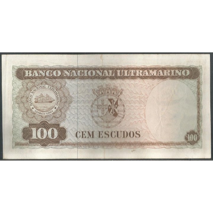 Timor, 100 Escudos 25 Abr 1963 P28a1