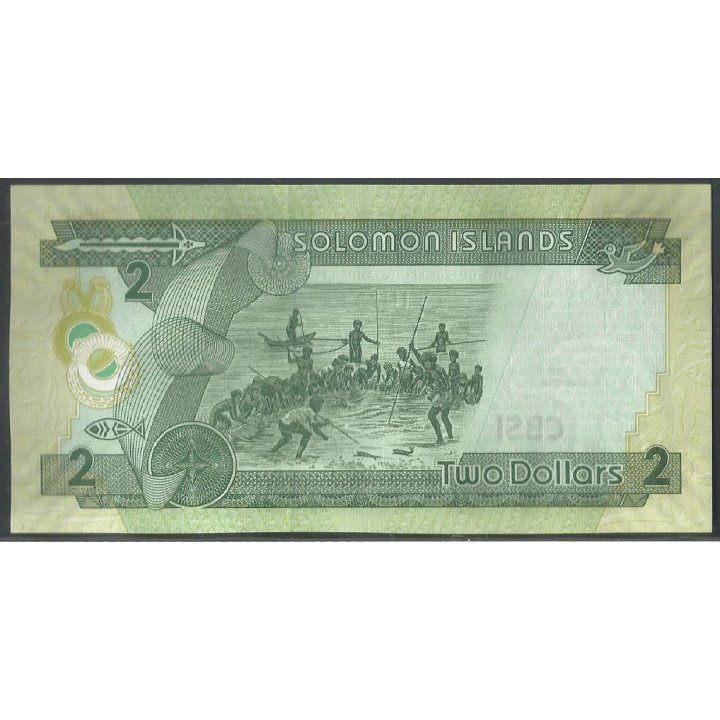 Islas Solomon, 2 Dollars ND2006 P25(1)